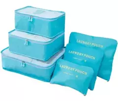 Organizador De Valija Set X 6 Unidades - Tienda Capricho