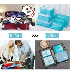 Organizador De Valija Set X 6 Unidades - tienda online