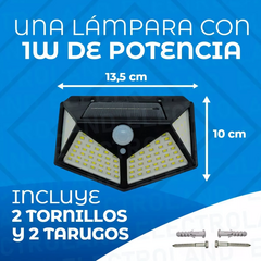 Reflector LED inalámbrico Solar - Con sensor - Tienda Capricho