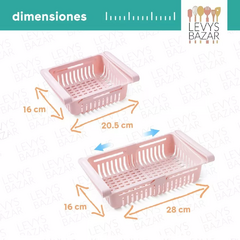 Canasto Organizador para Heladera | OFERTA 3x1 - Tienda Capricho