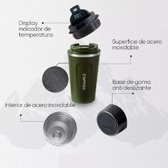 Mug Térmico con Pantalla Led | Inteligente en internet