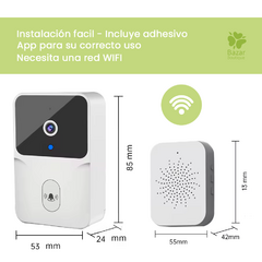 Imagen de SafeAlert™ TIMBRE INALAMBRICO CON WIFI