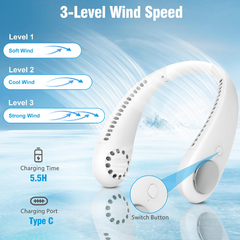 Ventilador de Cuello Portátil | ¡Tu aliado contra el calor! - comprar online