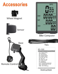 COMBO | Velocímetro + Cubre Rayos | Para Motos y Bicicletas - tienda online