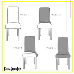 OFERTA 3x1 | Funda para Sillas | 100% Poliéster