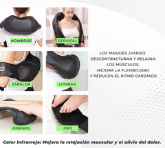 Masajeador Cervical Espalda | Calor - Tienda Capricho