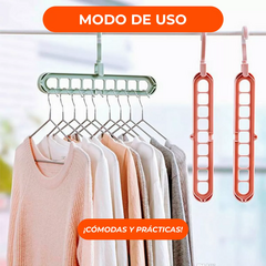 OFERTA 3x1 | Percha Giratoria Múltiple 9 Espacios - tienda online