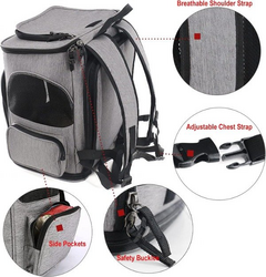 Imagen de Mochila Transportadora Expansible Para Mascotas