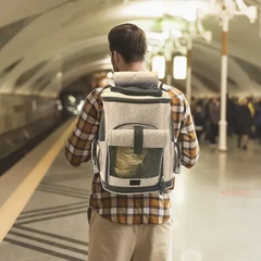 Mochila Transportadora Expansible Para Mascotas en internet