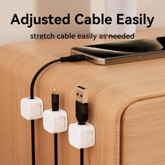 Organizador De Cables Adhesivo | X3 Unidades - Tienda Capricho