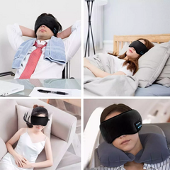Imagen de ANTIFAZ INTELIGENTE | C/parlantes Bluetooth Para Dormir