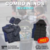 COMBO INVIERNO NIÑOS | 1 Camperon + 1 Chaleco GRATIS - comprar online
