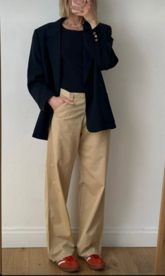 COMBO LADIES - BLAZER + PANTALON SASTRERO + BORCEGOS DE REGALO - tienda online