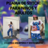 PIJAMA DE STITCH! PARA NIÑOS Y ADULTOS