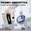 PROMO DEPORTIVA | Vaso Shaker GOLD NUTRITION + Balanza 10kg - comprar online