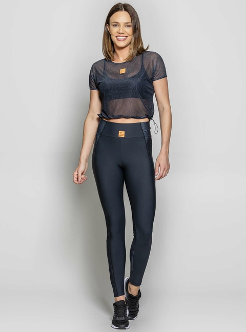 Blusa Croppde Tule Unique