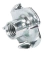 Tuerca M4 de acero galvanizado para clavar