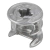 Caja Minifix de 18 mm de zamak natural - comprar online