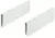 Cerco lateral blanco de 500 mm. para cajón Moovit de HAFELE