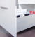 Cerco lateral blanco de 500 mm. para cajón Moovit de HAFELE - comprar online