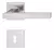 Juego de manijas Hafele LDH 2186 en acero inoxidable mate - comprar online