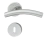 Juego de manijas Hafele HL03 en acero inoxidable mate
