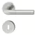 Juego de manijas Hafele HL05 en acero inoxidable mate