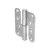 Bisagra pomela de acero inox. 100x88 mm.
