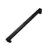 Barral rectangular negro de acero inox. de 700 mm. para puerta