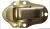 Broche dorado para cofre de 45 mm. de largo