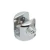 Soporte regulable cromado para estantes de vidrio hasta 10 mm.