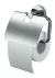 Portarollo de acero inox. con tapa para baño