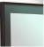 Perfil de aluminio Línea negro para puerta de mueble