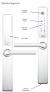 Cerradura Digital angosta Ihub SHM-P32 puertas de aluminio o PVC en internet