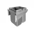 Cesto de basura extaíble Unihopper doble de 60 litros de fijación a puerta - tienda online