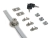 Cerradura lateral Eurohard para 3 cajones con varilla