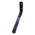 Planchuela simple negra de 15 cm. para colgar estantes