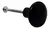 Tirador de aluminio negro Elip - comprar online