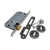 Cerradura para puerta placa interior Kallay Modelo 503 frente redondo acero inox - comprar online