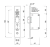 Cerradura para puerta Kallay Modelo 504 - Herrajes San Martin