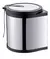 Cesto de basura extraíble de 10 litros de acero inox. - comprar online