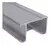 Riel 164JJ x 3.00 mts de largo para sistema deslizante colgante simple y doble