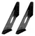Soporte lateral 200 mm negro. Precio por par. - comprar online