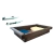 Cajón canasto extraíble desmontable de 600 mm. para vestidor Unihopper - comprar online