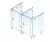 Perchero de acero inox. para gabinetes de baño - comprar online