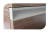 Perfil de aluminio PM10 para frente de cajón - Disponible en tiras de 3.00 mts.