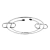 Portacopas redondo cromado - comprar online