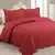 Kit Colcha Solteiro Bouti Vermelho