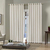 Cortina pratica Blackout Com Voil 2,80M x 2,60M Branco
