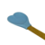 Espátula Silicone Coração - comprar online